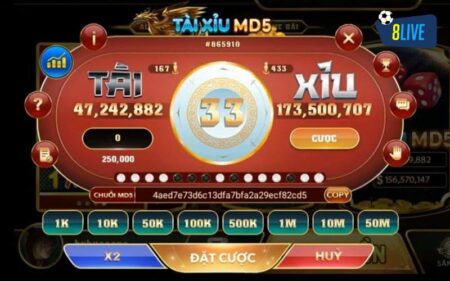 Tài Xỉu MD5 8Live