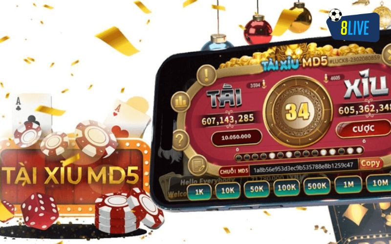 Ưu điểm khi chơi Tài Xỉu MD5 tại 8Live Ưu điểm khi chơi Tài Xỉu MD5 tại 8Live