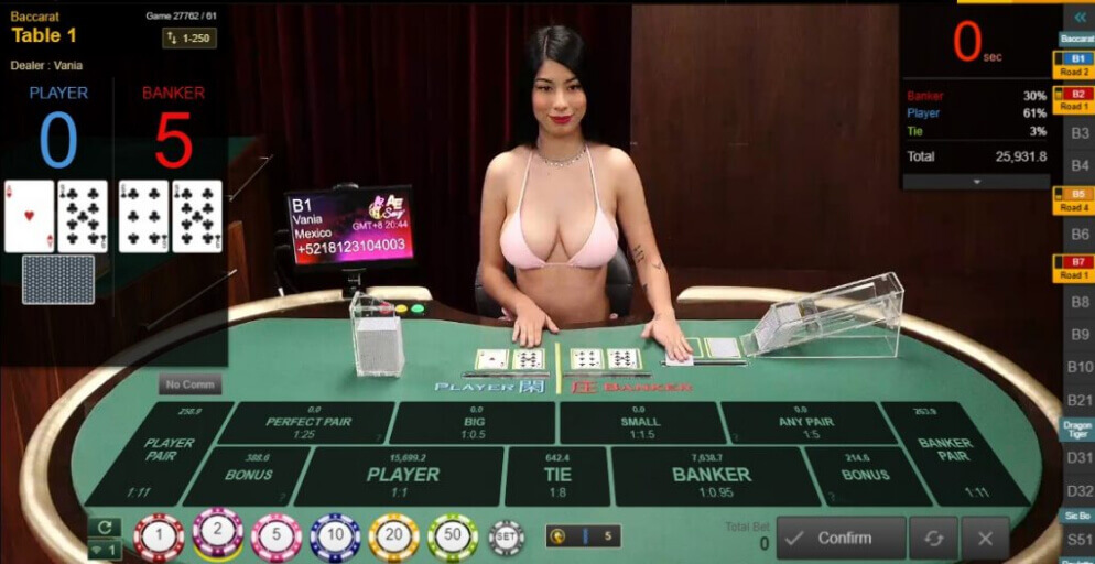 BONG88 còn có hệ thống Casino người chia thực và người chia ảo BONG88 còn có hệ thống Casino người chia thực và người chia ảo